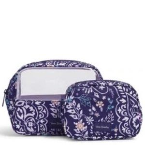 Vera Bradley Reactive Cosmetic Set, Belle Paisley